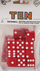 TEN Pack of Dice