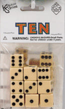 TEN Pack of Dice
