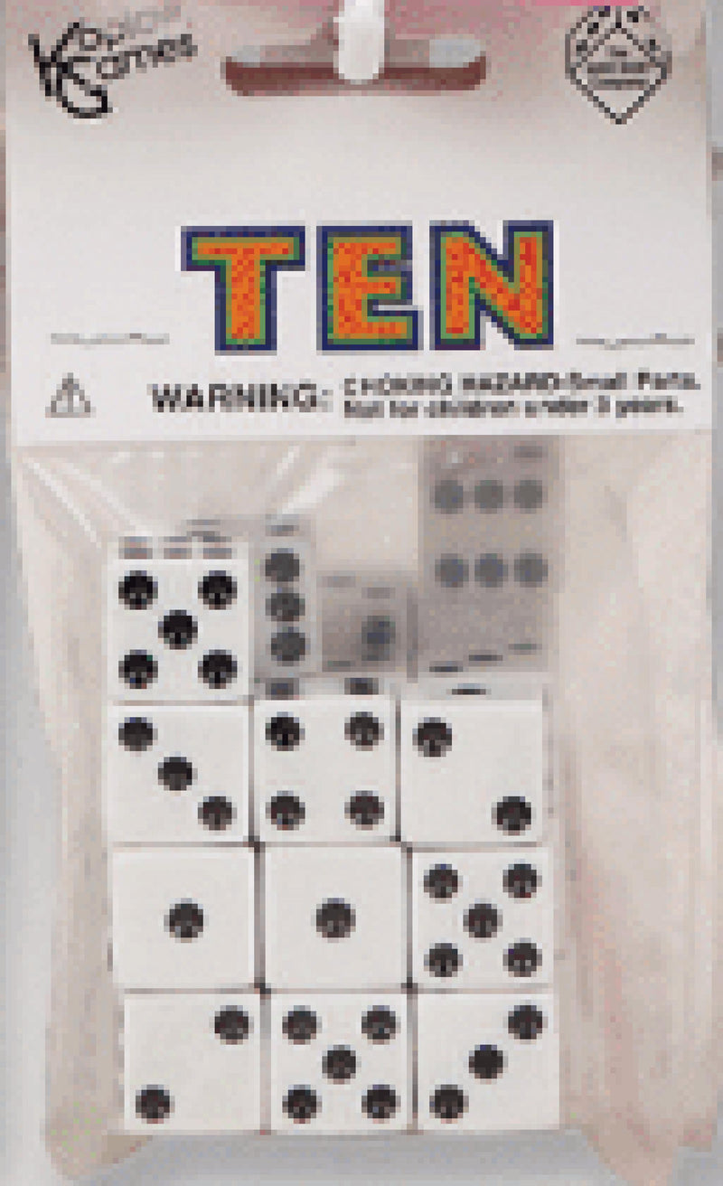 TEN Pack of Dice