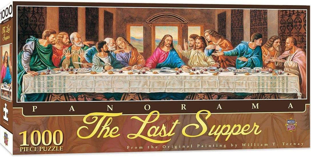Panoramic The Last Supper Jigsaw Puzzle - 1000 Pieces