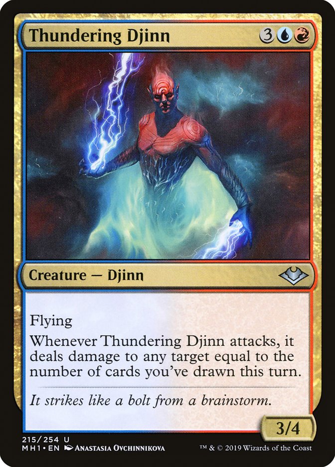 Thundering Djinn [Modern Horizons]