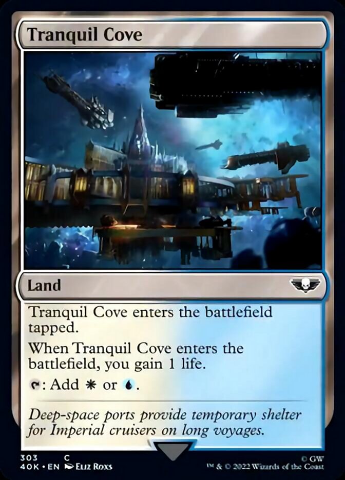 Tranquil Cove (Surge Foil) [Universes Beyond: Warhammer 40,000]