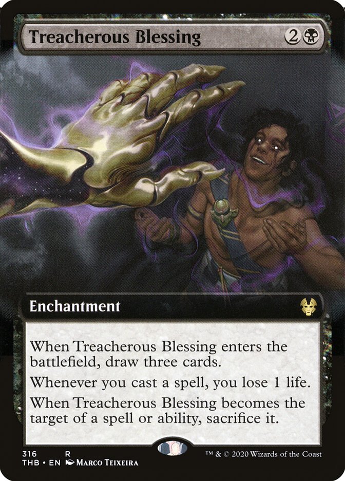 Treacherous Blessing (Extended) [Theros Beyond Death]