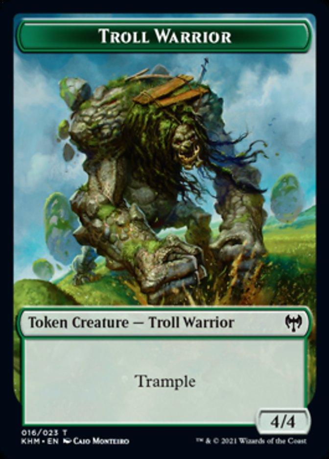 Troll Warrior [Kaldheim Tokens]