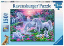 Unicorns in the Sunset Glow Puzzle