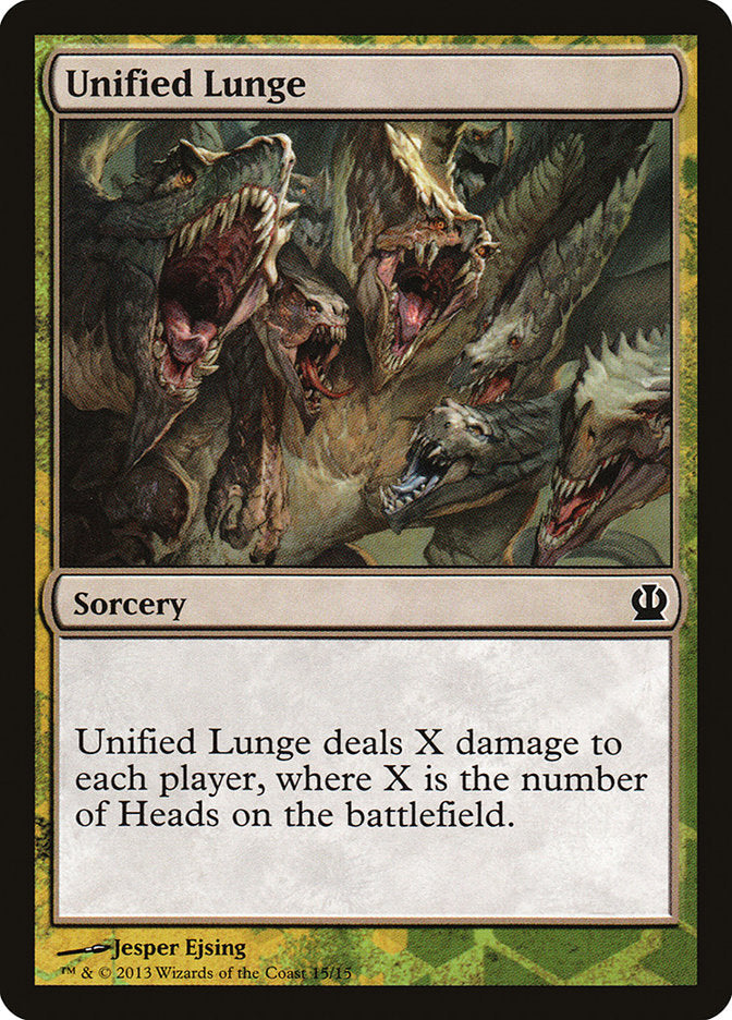 Unified Lunge [Theros Face the Hydra]