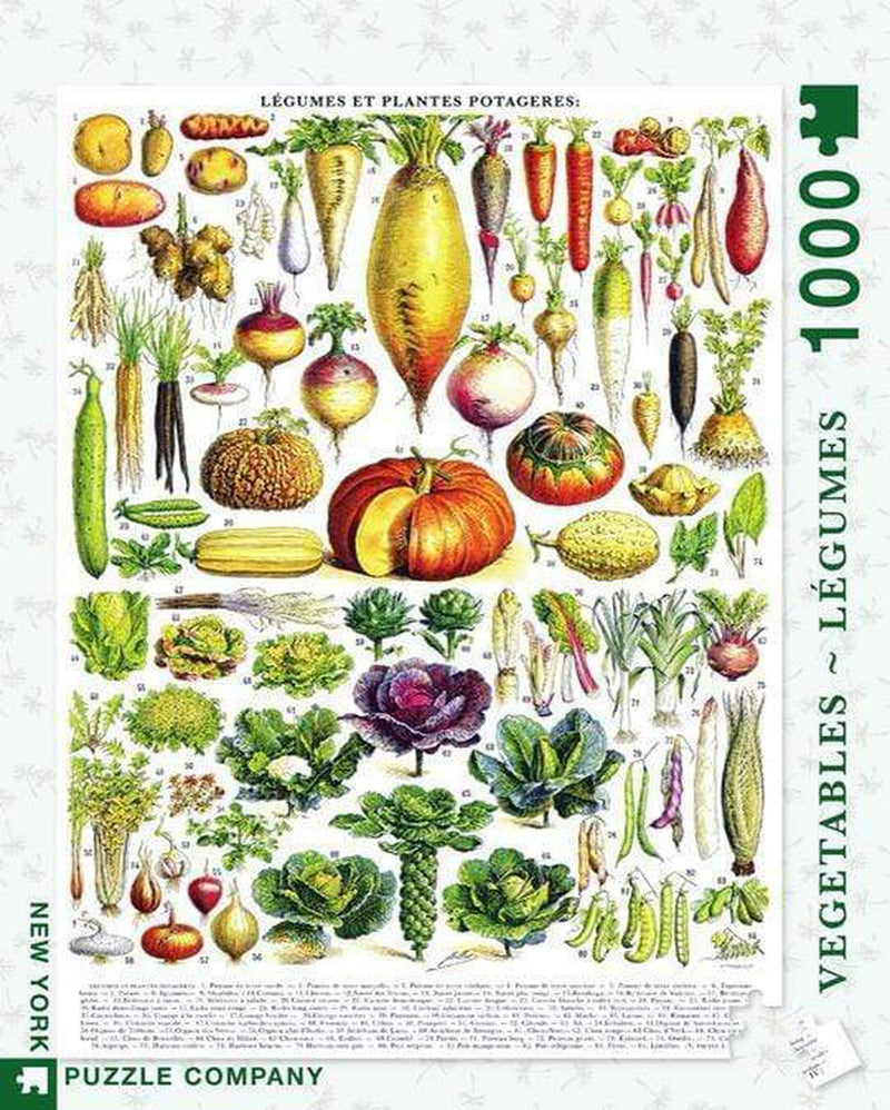 Vegetables/Legumes Puzzle