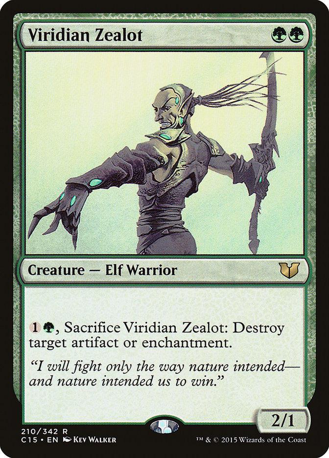 Viridian Zealot [Commander 2015]