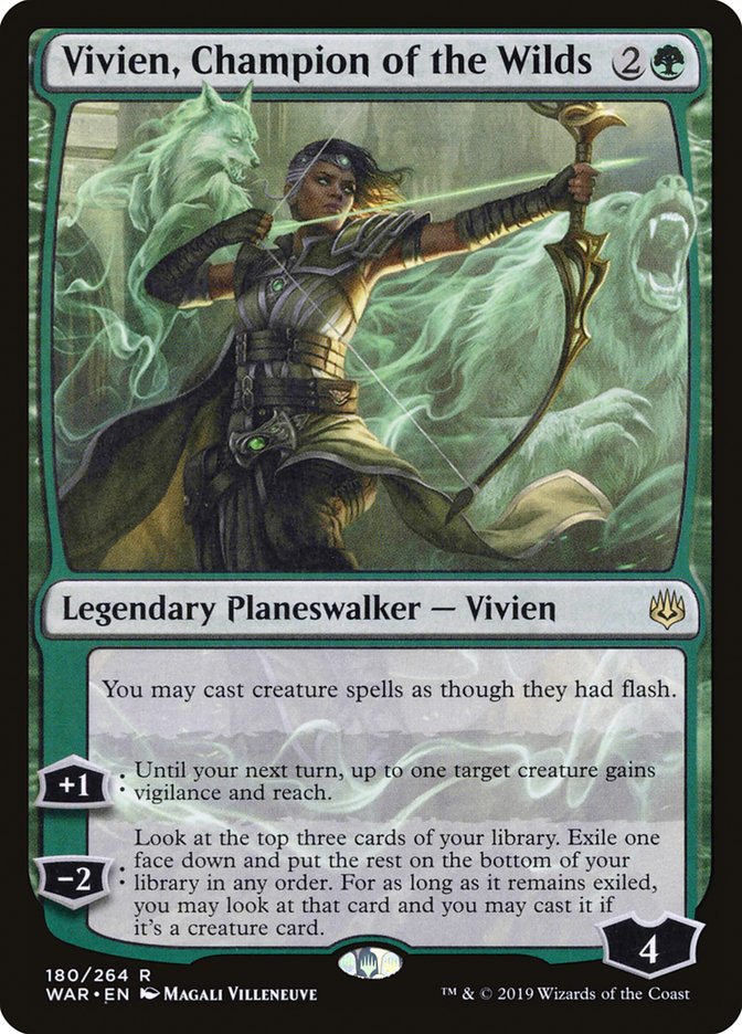 Vivien, Champion of the Wilds [War of the Spark]