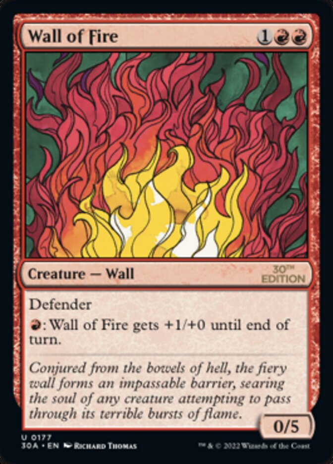 Wall of Fire [30th Anniversary Edition]