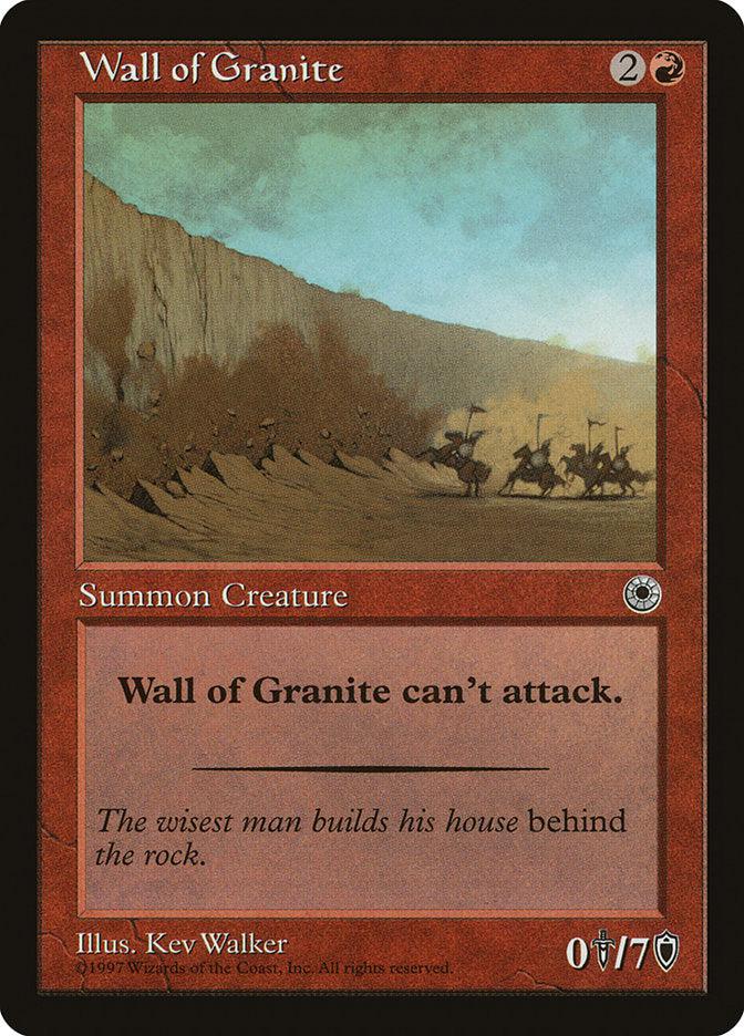 Wall of Granite [Portal]