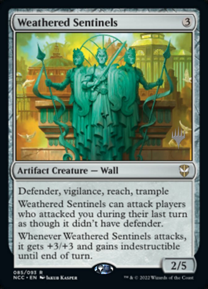 Weathered Sentinels (Promo Pack) [Streets of New Capenna Commander Promos]