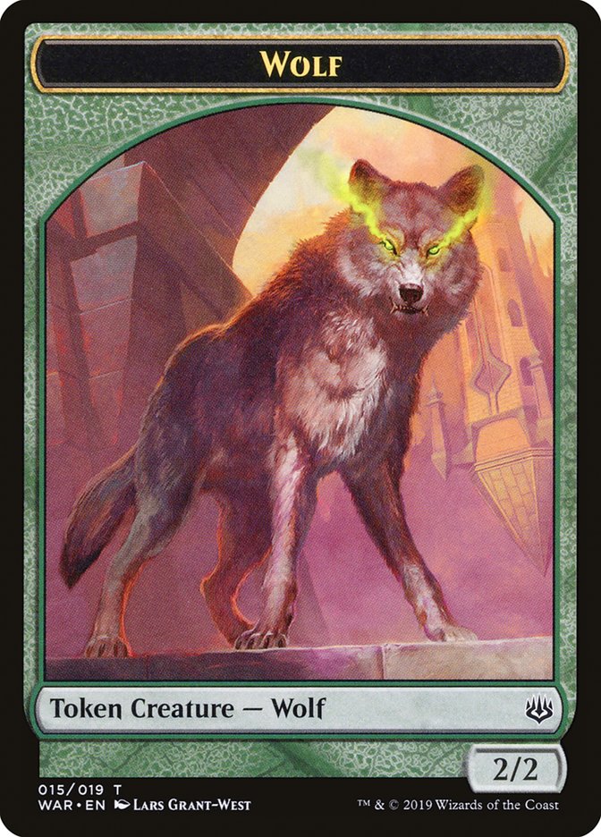 Wolf [War of the Spark Tokens]