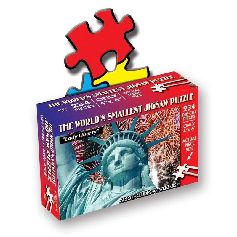 World's Smallest Jigsaw Puzzle: Lady Liberty
