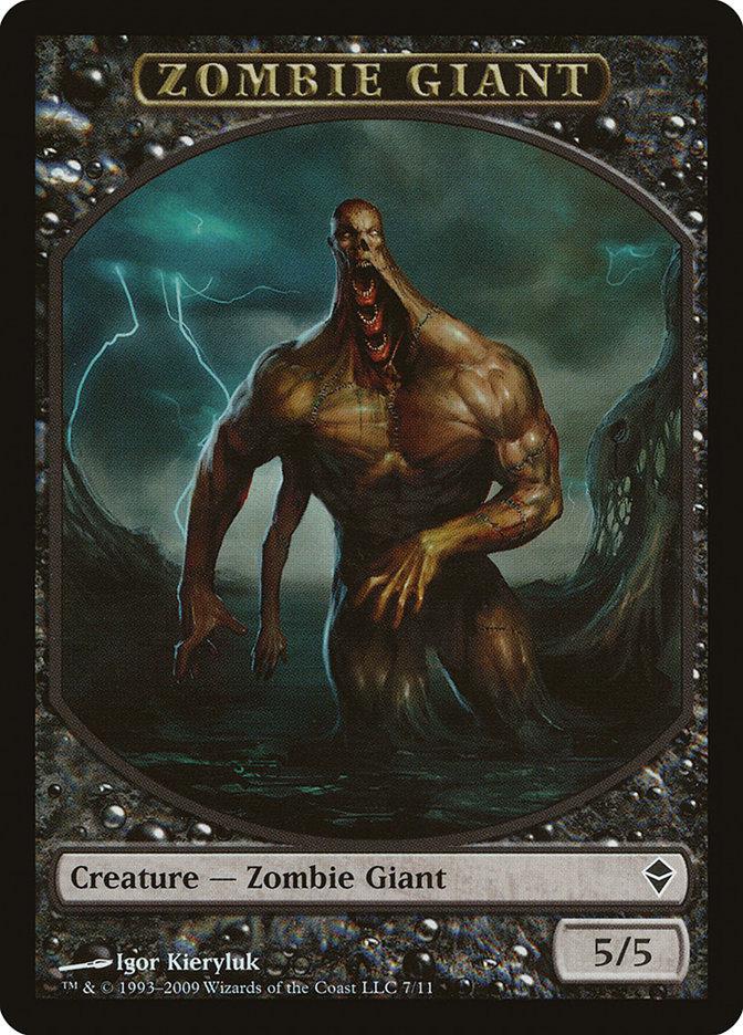 Zombie Giant [Zendikar Tokens]