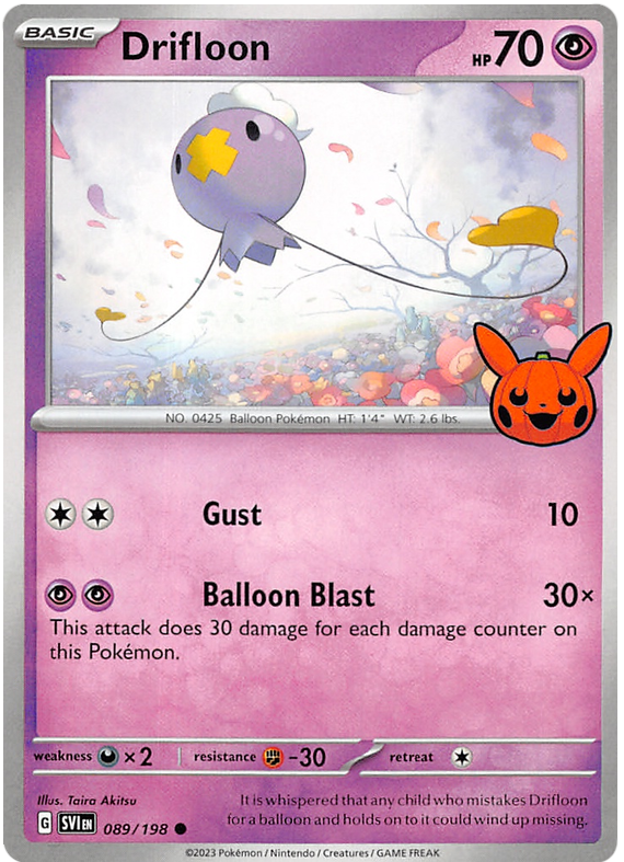 Drifloon (089/198) [Trick or Trade 2023]