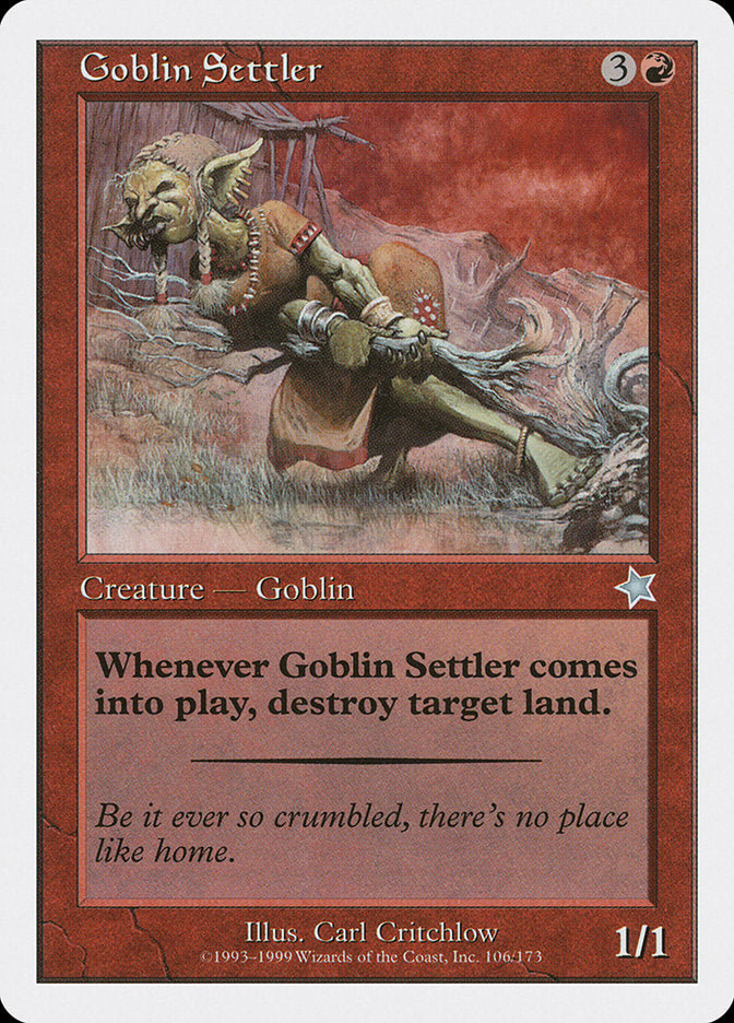 Goblin Settler [Starter 1999]