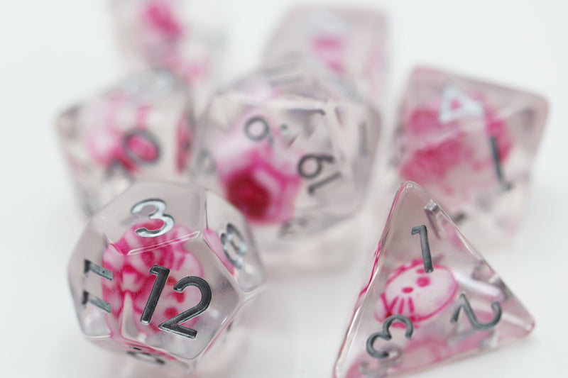 Anime Kitty RPG Dice Set