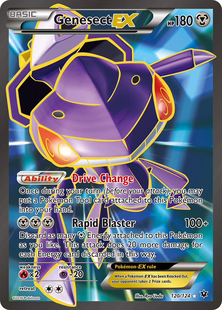 Genesect EX - XY: Fates Collide - Pokemon