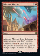 Mizzium Mortars [Commander Legends: Battle for Baldur's Gate]