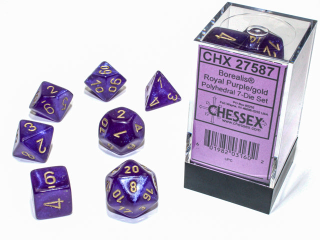 Chessex Polyhedrals: Borealis